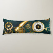 Vergrootglas in Steampunk-stijl Lichaamskussen (Voorkant)