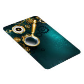 Vergrootglas in Steampunk-stijl Magneet (Rechterzijde)