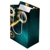 Vergrootglas in Steampunk-stijl Medium Cadeauzakje (Voorkant Gekanteld)
