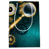 Vergrootglas in Steampunk-stijl Medium Cadeauzakje (Voorkant)