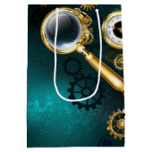 Vergrootglas in Steampunk-stijl Medium Cadeauzakje (Achterkant)