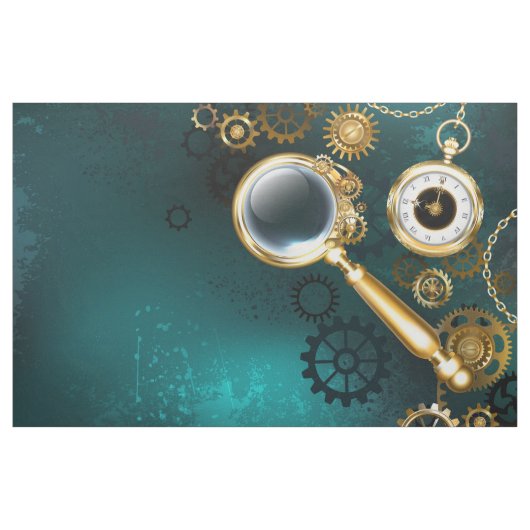 Vergrootglas in Steampunk stijl Stof (Yard (91,4 cm))