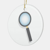 Vergrootglas Keramisch Ornament (Links)