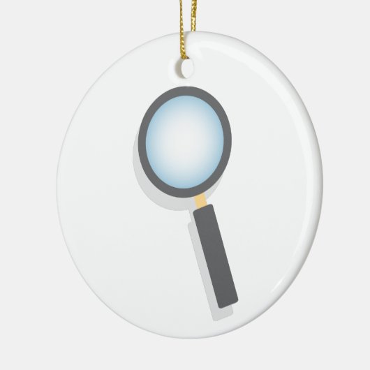 Vergrootglas Keramisch Ornament (Links)