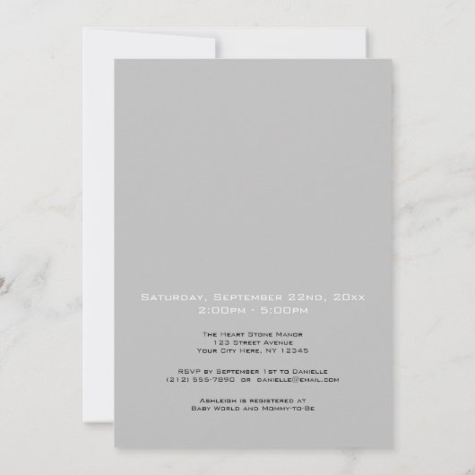 Vergrootglas Marbles Geslacht feest Kaart (Achterkant)