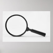 vergrootglas poster (Voorkant)