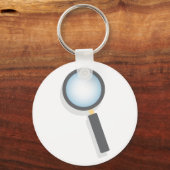 Vergrootglas Sleutelhanger (Voorkant)