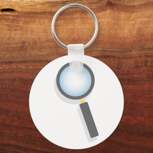 Vergrootglas Sleutelhanger (Voorkant)