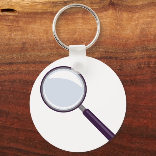 Vergrootglas Sleutelhanger (Voorkant)