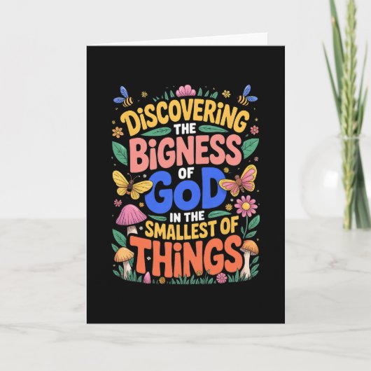Vergrote Vbs 2025 Ontdek De Grootheid Van God Kaart (Voorkant)