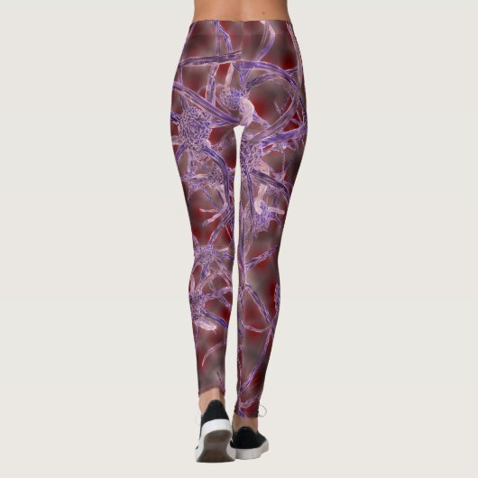 Vergrote zenuwen leggings (Achterkant)