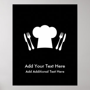 Vergroten naar Cook Kitchen of Restaurant Poster