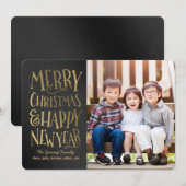 Vergroten wensen Bewerkbare kerstfotokaarten voor Feestdagenkaart (Voorkant / Achterkant)