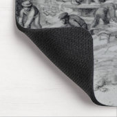 Vergroting van de riool bij Moorfields, Londen, 18 Muismat (Hoek)