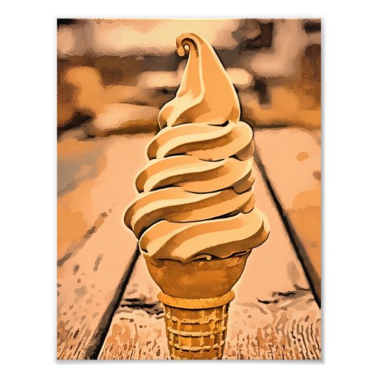 Vergroting van foto van Vermont Maple Creemee Afdruk (Voorkant)