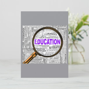 Vergroting van het onderwijs kaart