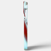 Vergroting van witachtige naar rode gecropeerde di Case-Mate iPhone case (Achterkant / Links)