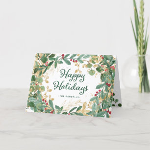 verguld groen PRETTIGE FEESTDAGEN  