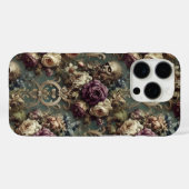 Verguld onbehagen - Gotisch Victoriaans bloemontwe Case-Mate iPhone Case (Achterkant (horizontaal))