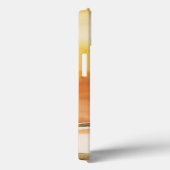 Vergulde Amber I v2 Abstracte Print Case-Mate iPhone Case (Achterkant / Rechts)