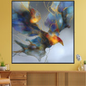 Vergulde Ascensie Canvas Afdruk (Insitu (Woonkamer))