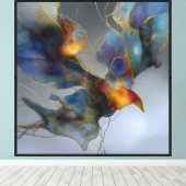 Vergulde Ascensie Canvas Afdruk (Insitu (Houten vloer))