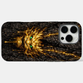Vergulde Bast Vloeibaar Gouden Draak Case-Mate iPhone Case (Achterkant (horizontaal))