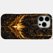 Vergulde Bast Vloeibaar Gouden Phoenix Case-Mate iPhone Case (Achterkant (horizontaal))