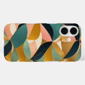 Vergulde bladeren Case-Mate iPhone case (Achterkant (horizontaal))