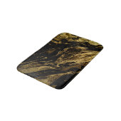 Vergulde Elegantie: Marbling's Splendid Magic Badmat (Gekanteld)