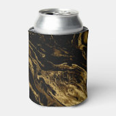 Vergulde Elegantie: Marbling's Splendid Magic Blikjeskoeler (Blikje Voorkant)