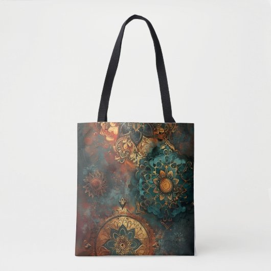Vergulde Fluisteringen Tote Bag (Voorkant)