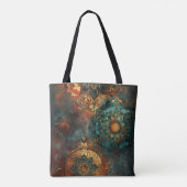 Vergulde Fluisteringen Tote Bag (Achterkant)