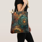 Vergulde Fluisteringen Tote Bag (Dichtbij)