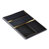 Vergulde Geometrie Luxe Notitieboek (Rechterzijde)