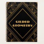 Vergulde Geometrie Planner (Voorkant)