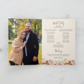 Vergulde Herfst Terracotta Floral Programma (Binnen)