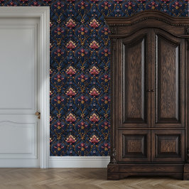 Vergulde Lotus Enchantment Princesscore Behang