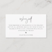 vergulde maan fasen bruiloft wensgoed behuizing informatiekaartje (Voorkant)