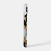 Vergulde Marmeren Koe iPhone 15 Case (Rechterkant)