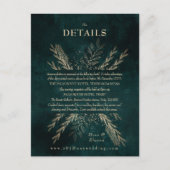 Vergulde Meadow Details behuizing Briefkaart (Voorkant)