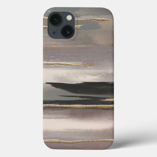 Vergulde Ochtendnevel II Goud Abstracte Print Case-Mate iPhone Case (Achterkant)