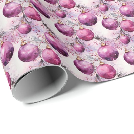 Vergulde orchideeën: een fusie van Paarse en goude Cadeaupapier (Rol Hoek)