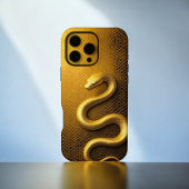 Vergulde Python iPhone Hoesje