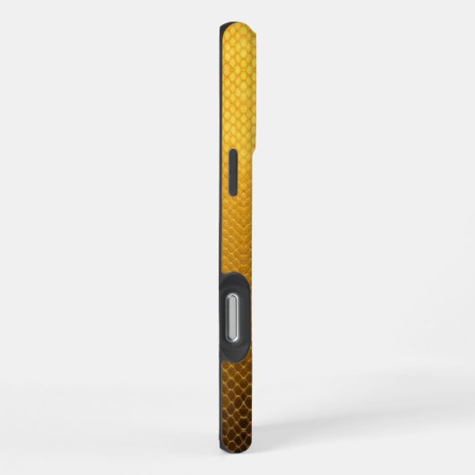 Vergulde Python iPhone Hoesje (Rechterkant)