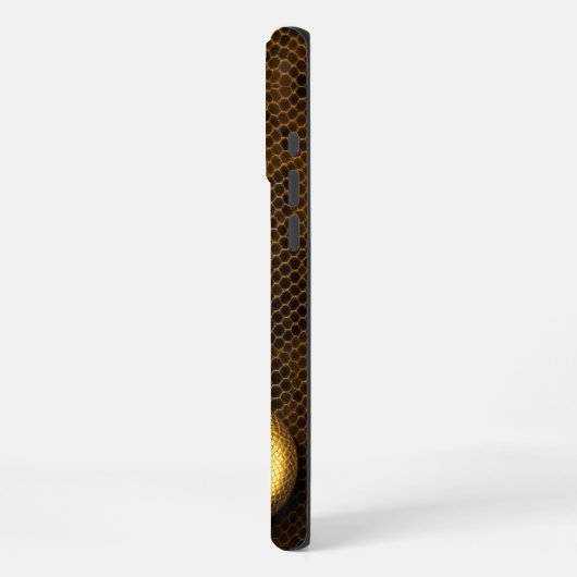 Vergulde Python iPhone Hoesje (Linkerkant)