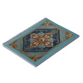 Vergulde samenvloeiing notitieboek (Linkerzijde)