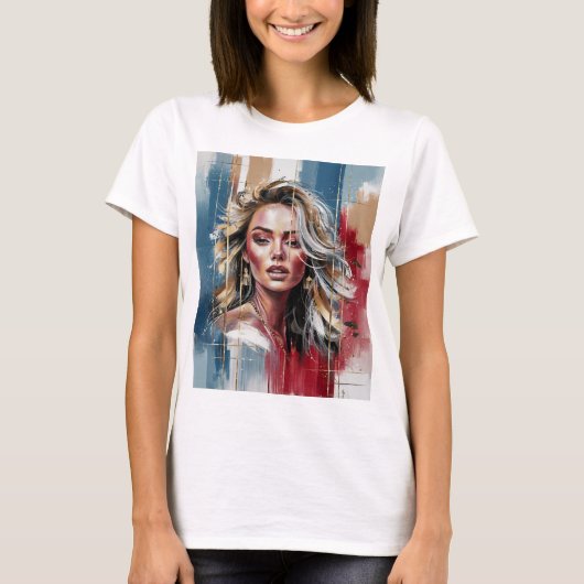 "Vergulde schoonheid" T-shirt (Voorkant)