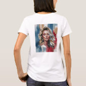 "Vergulde schoonheid" T-shirt (Achterkant)