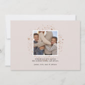 vergulde sterren | Vakantie Foto Collage Kaart (Achterkant)